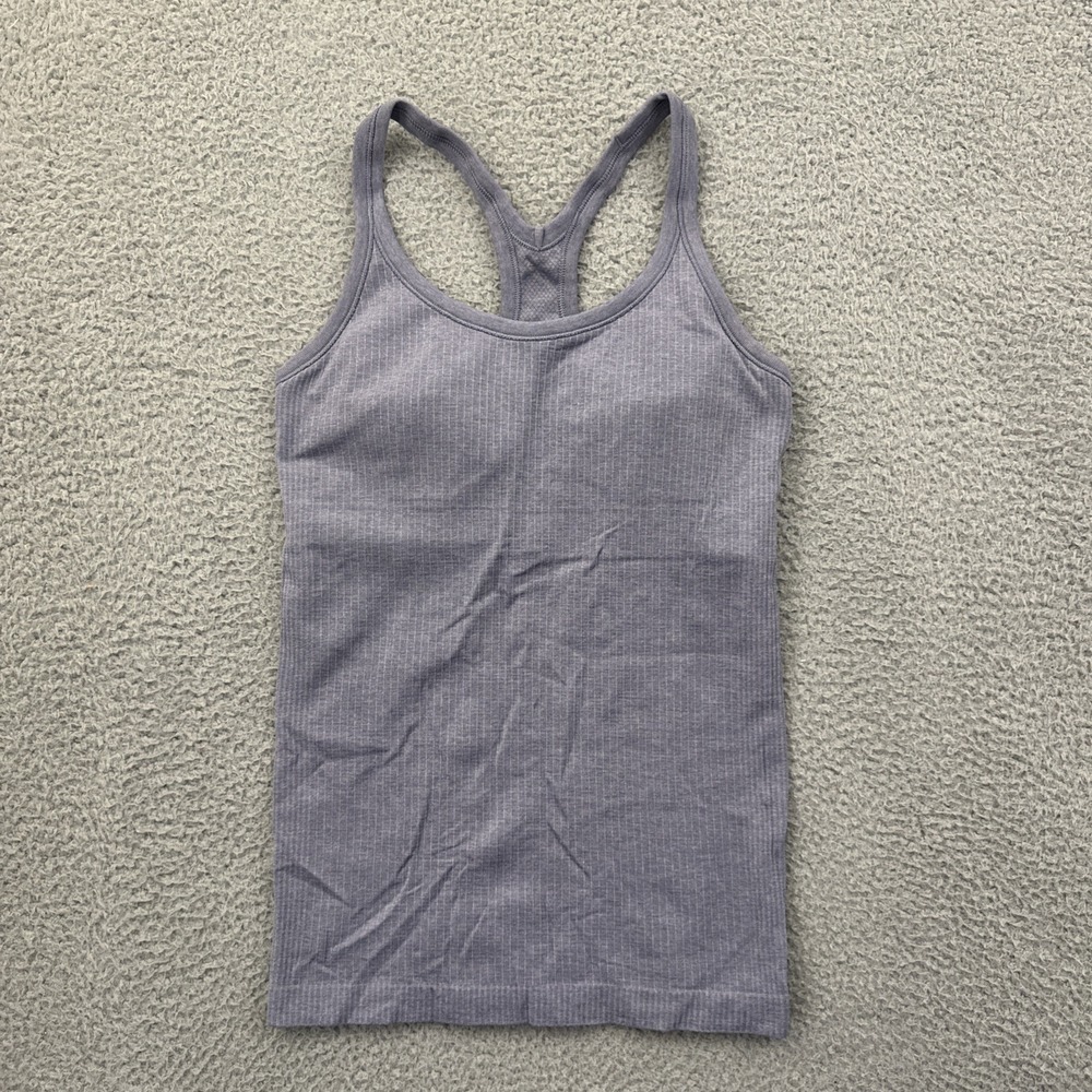 Lululemon Ebb To Street Tank Top Peri Purple Athletic Athleisure Women's 6